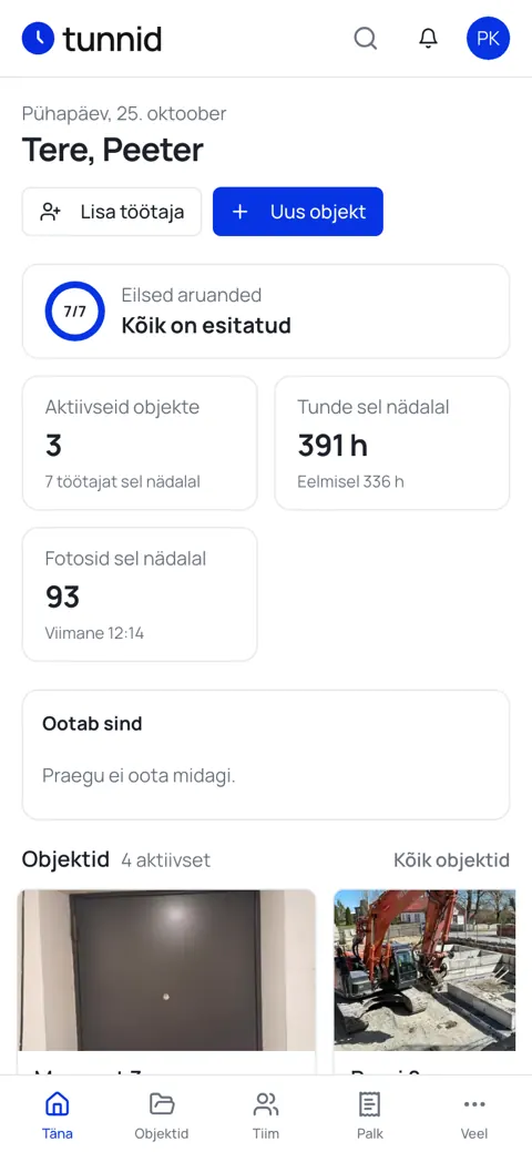 Täna telefonis